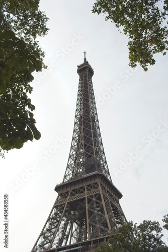 the eiffel tower in paris