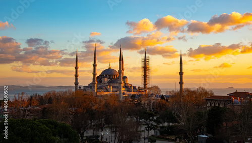Sultanahmet  Mosque, Istanbul, Turkey