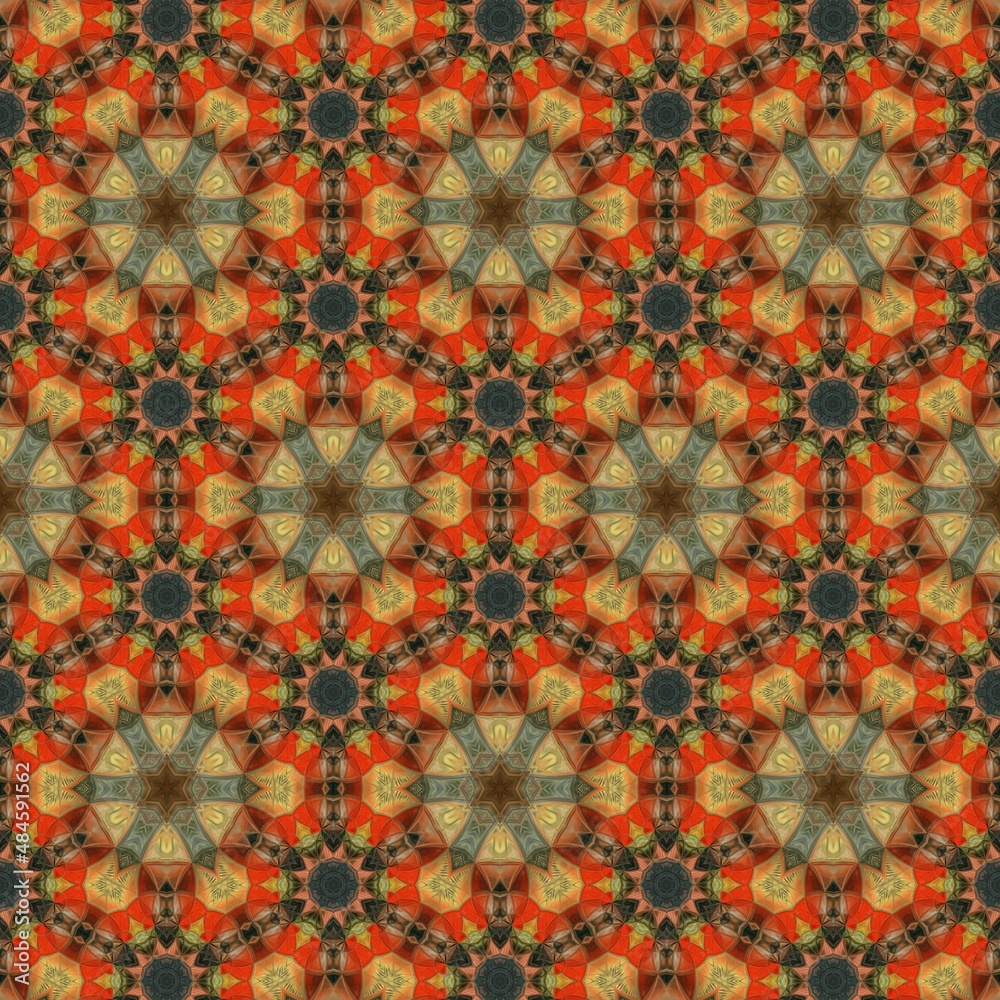 Modern geometric floral design for textile, floor tiles, digital paper print. Persian carpet design with tribal texture. Traditional Turkish pattern for throw pillow, rug, carpet, and fabric printing Modern geometric floral design for textile, floor tiles, digital paper print. Persian carpet design with tribal texture. Traditional Turkish pattern for throw pillow, rug, carpet, and fabric printing
