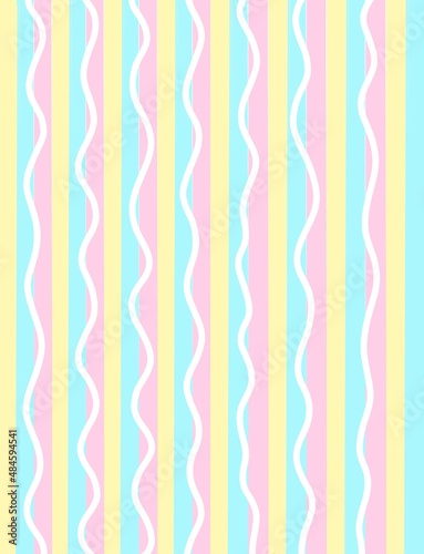 Striped seamless pattern