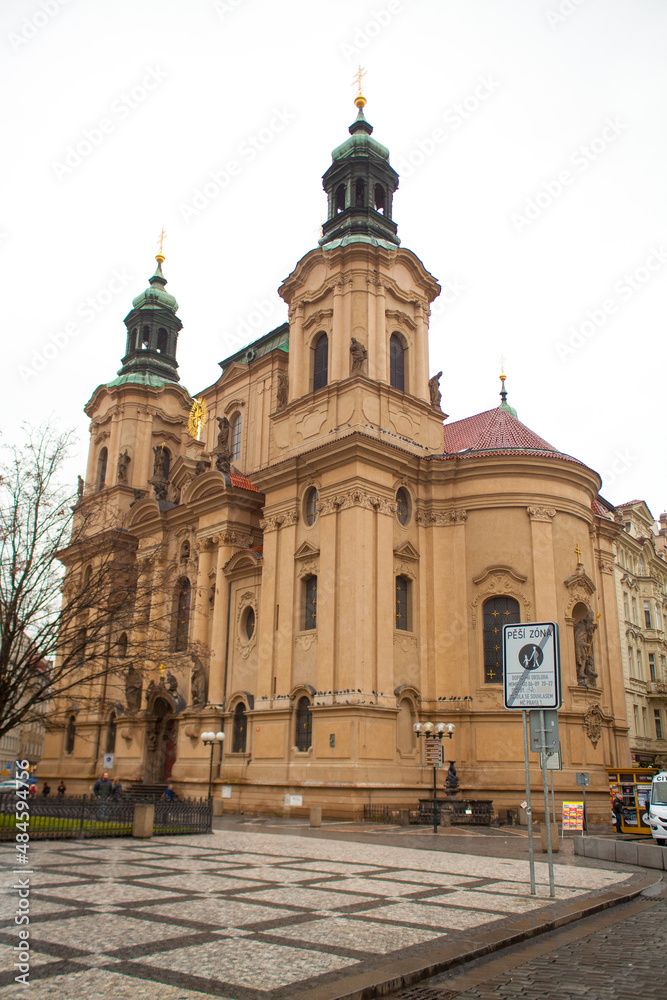 church in the Czech Republic on the central square