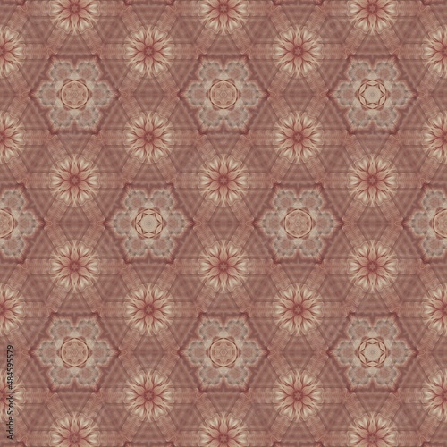 Modern geometric floral design for textile, floor tiles, digital paper print. Persian carpet design with tribal texture. Traditional Turkish pattern for throw pillow, rug, carpet, and fabric printing