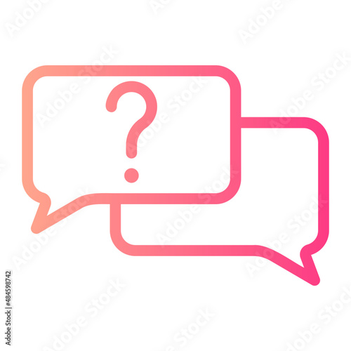 faq gradient icon
