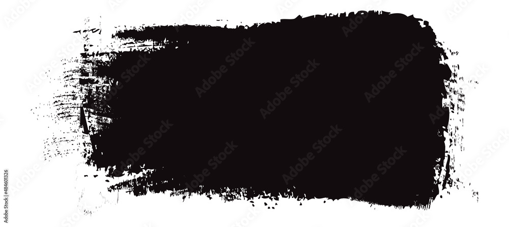 Black brush stroke isolated on white background. Trendy brush stroke vector for black ink paint, grunge backdrop, dirt banner, watercolor design and dirty texture. Brush stroke vector Black brush stroke isolated on white background. Trendy brush stroke vector for black ink paint, grunge backdrop, dirt banner, watercolor design and dirty texture. Brush stroke vector