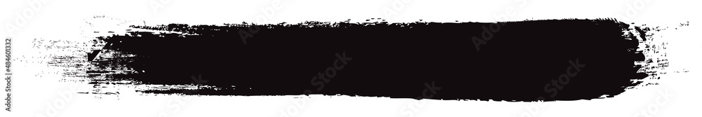 Black brush stroke isolated on white background. Trendy brush stroke vector for black ink paint, grunge backdrop, dirt banner, watercolor design and dirty texture. Brush stroke vector Black brush stroke isolated on white background. Trendy brush stroke vector for black ink paint, grunge backdrop, dirt banner, watercolor design and dirty texture. Brush stroke vector