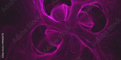 3D rendering abstract multicolor fractal background © Faruk