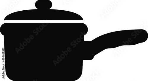 Sauce Pan Glyph Icon