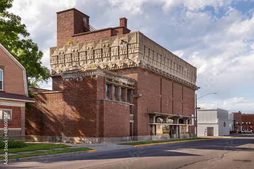 A. D. German Warehouse building, designed by famous american architect Frank Lloyd Wright. photo