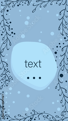 Instagram story template design
