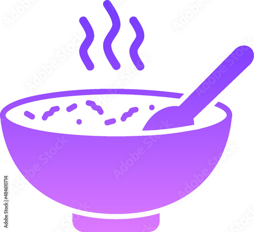 Hot Food Glyph Gradient