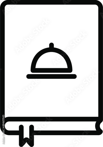 Cookbook Line Icon