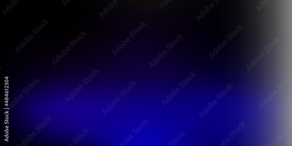 Obraz premium Dark blue, red vector blurred pattern.