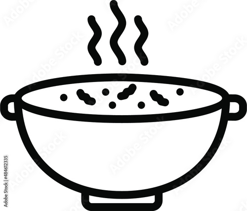 Soup Recipes Line Icon