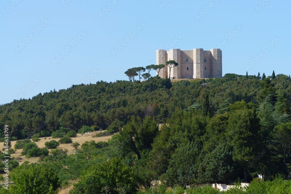 Castel del Monte, historic castle in Apulia, Italy