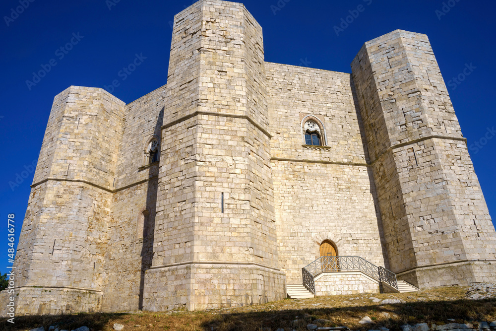 Castel del Monte, historic castle in Apulia, Italy Castel del Monte, historic castle in Apulia, Italy
