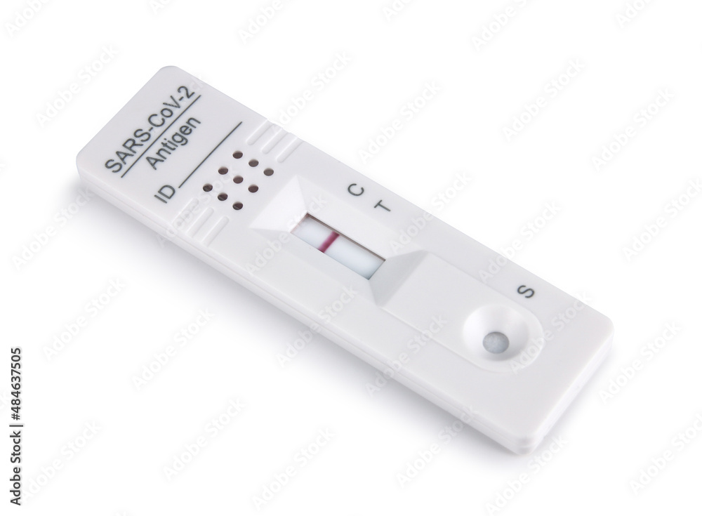 Covid-19 antigen test kit showing negative result Covid-19 antigen test kit showing negative result