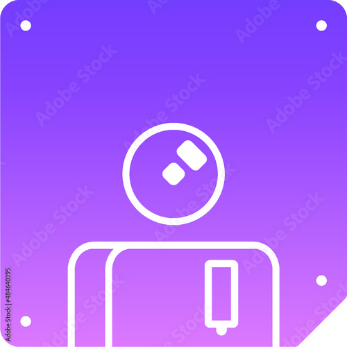 Flopy Glyph Gradient Icon photo