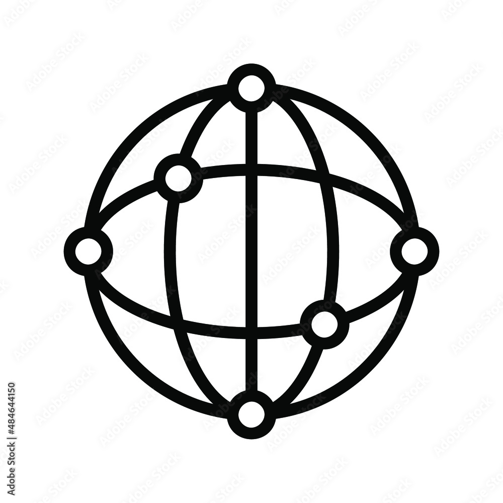 Connectivity Glyph Icon Connectivity Glyph Icon