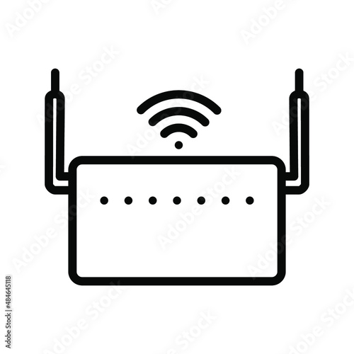 WIFI Router Glyph Icon