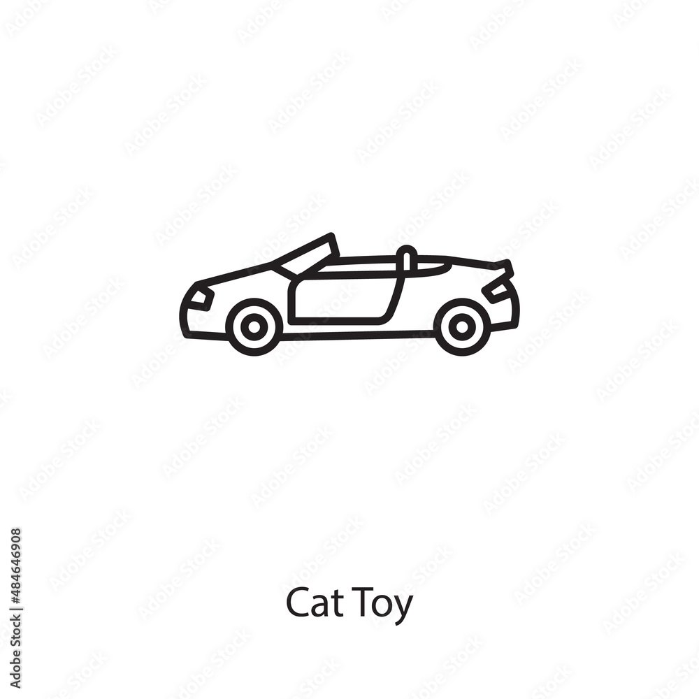 Car Toy icon in vector. Logotype