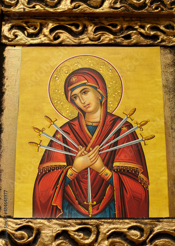 Virgin Mary, Greek Orthodox icon