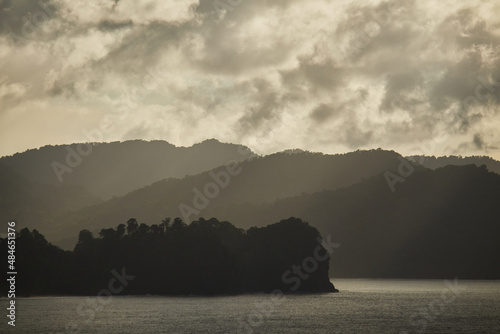 fog in the mountains