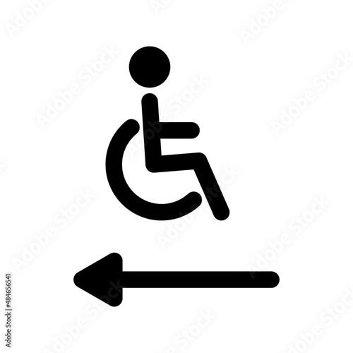 Wheelchair disability icon