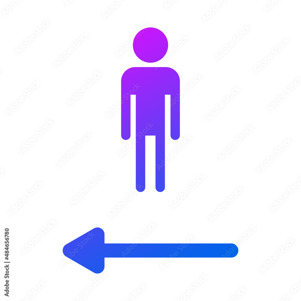 Man sign icon Man sign icon