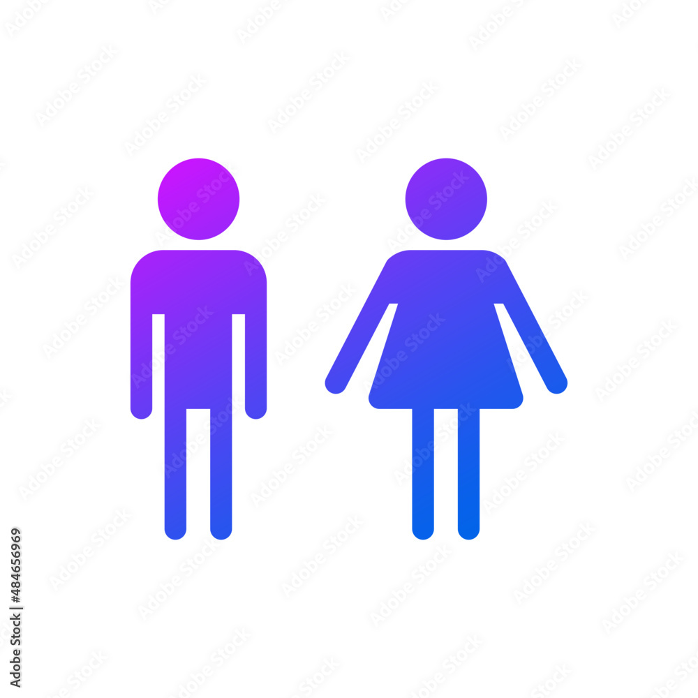 male and female signs