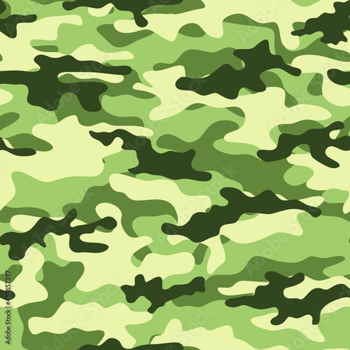 Camouflage vector for working, protective clothing. Textile.
