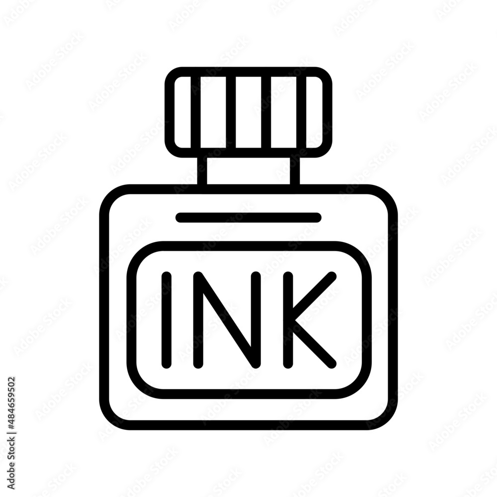 Ink Bottle Icon Ink Bottle Icon