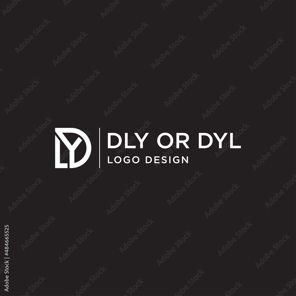 DLY OR DYL LOGO DESIGN VECTOR DLY OR DYL LOGO DESIGN VECTOR