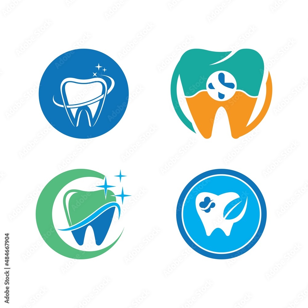 Dental logo Template vector illustration Dental logo Template vector illustration