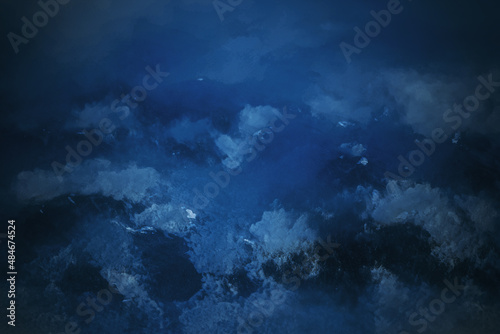 abstract blue background © vlntn