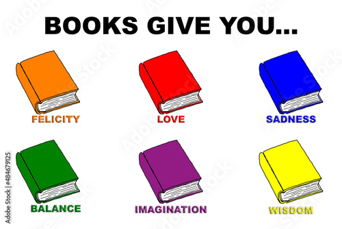 The day of the book, a day to remember the feelings that these works of art can transmit to us.
