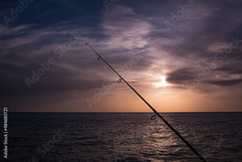 fishing on the sea © pilotrs