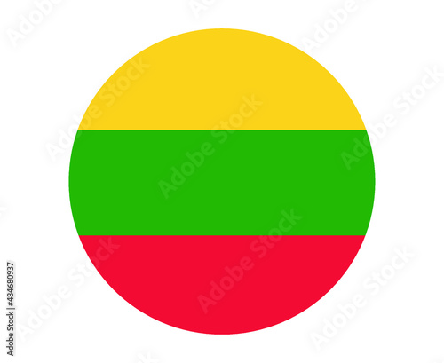 Free Download Lithuania Flag National Europe Emblem Icon Vector Illustration Abstract Design Element - GFXLoad