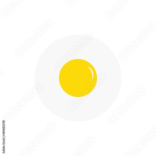 Egg icon logo vector design