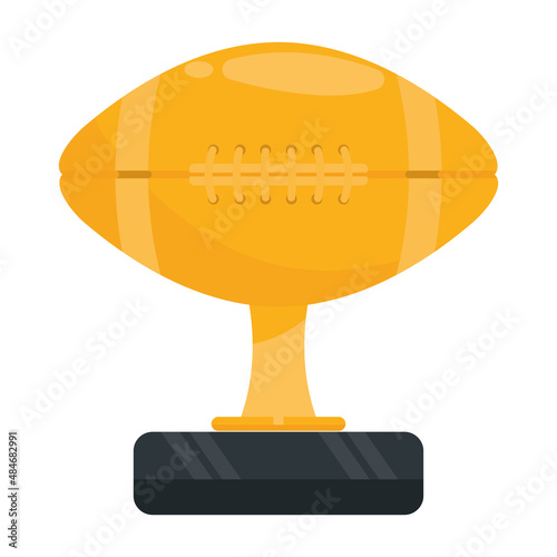 american football trophy balloon