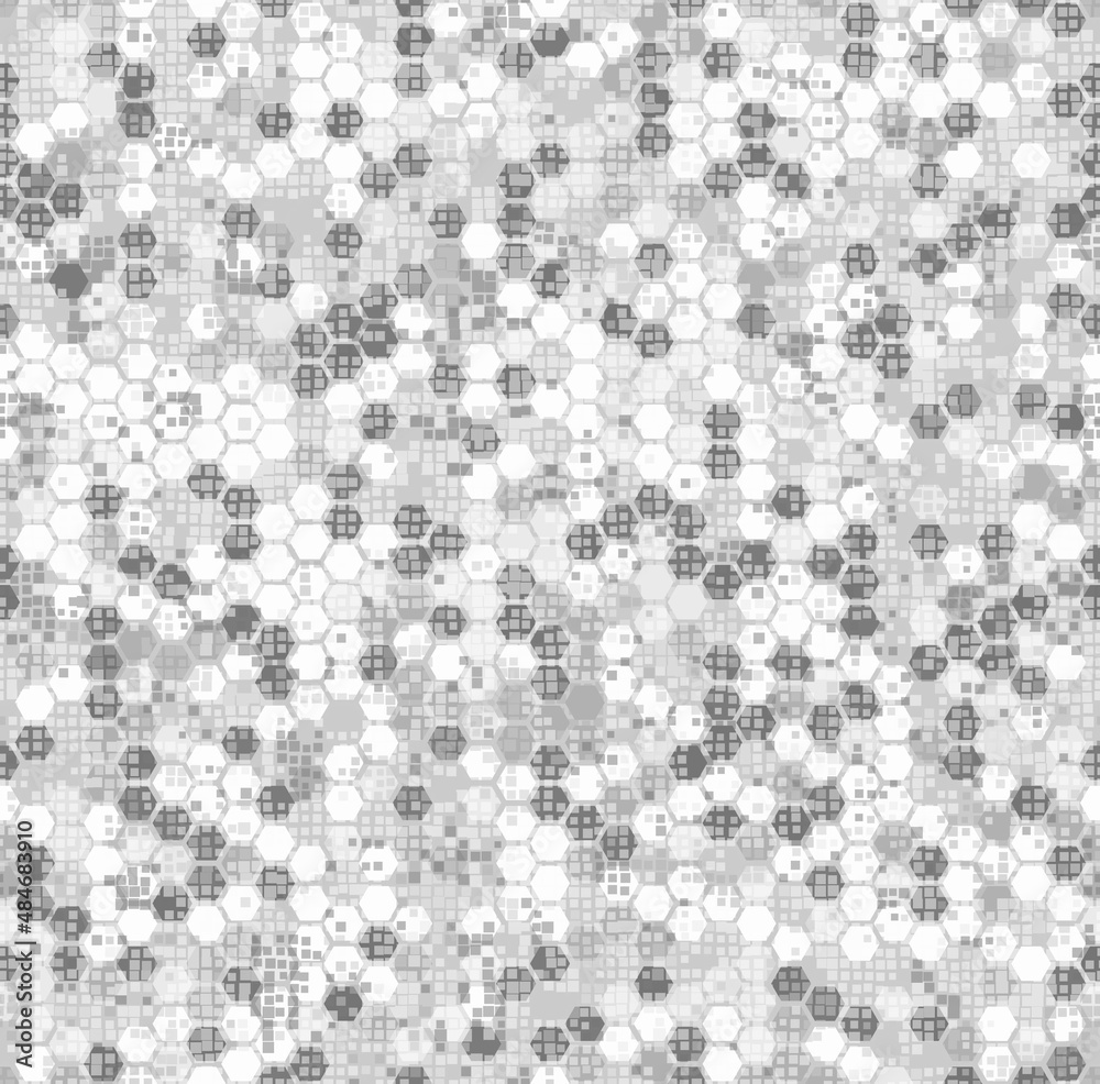 Fototapeta premium Texture military camouflage seamless pattern. Abstract army vector illustration