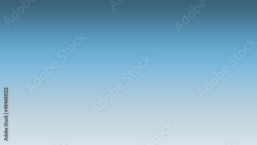 fresh combination of Misty Blue , light Blue and Blue-Gray solid color linear gradient background on the horizontal frame