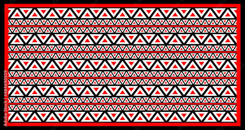 The traditional Batak style is in the form of lattices and triangles with neat arrangements and the distinctive colors of the Toba Batak tribe. The traditional Batak style is in the form of lattices and triangles with neat arrangements and the distinctive colors of the Toba Batak tribe.