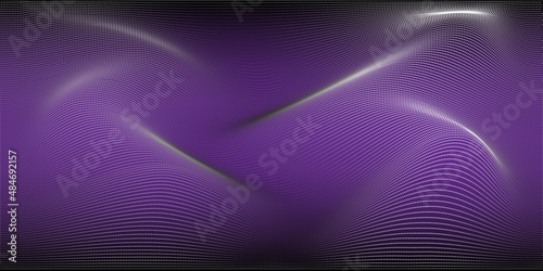 Purple dot wave abstract pattern. Abstract background of purple dot element.