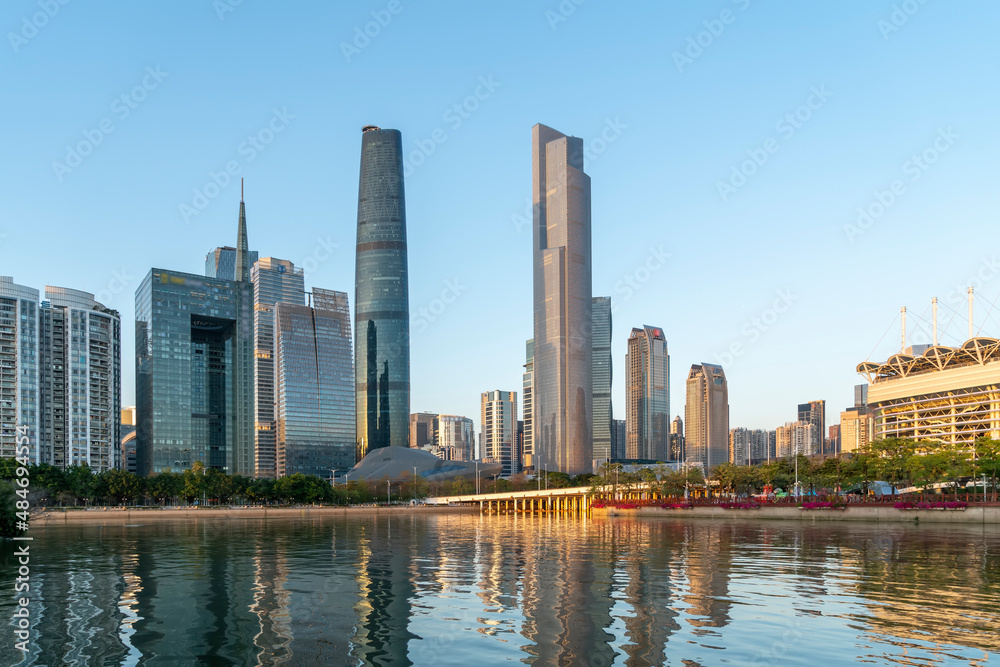 Guangzhou Financial Center Modern Office Building Guangzhou Financial Center Modern Office Building