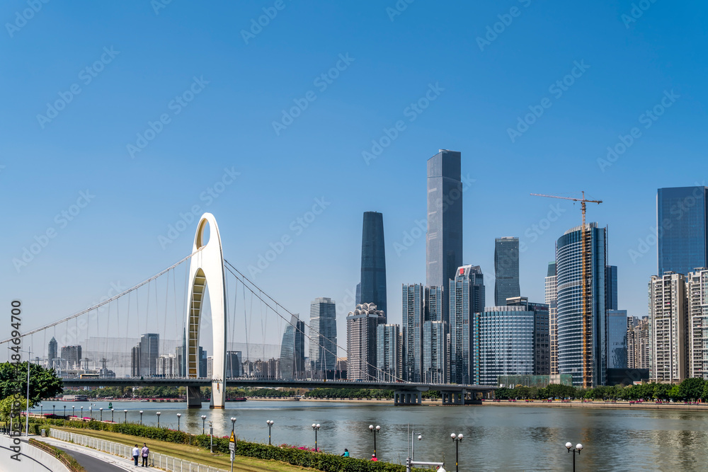 Guangzhou Financial Center Modern Office Building