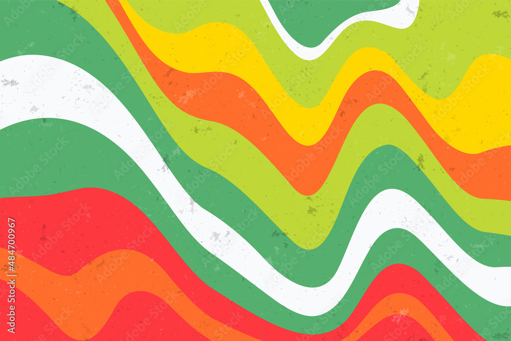 Abstract psychedelic groovy background. Abstract psychedelic groovy background.