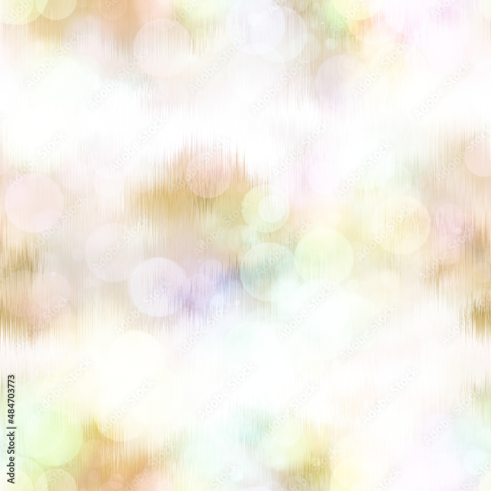 Seamless pale pastel tie dye bokeh texture. Soft tone on tone summer repeat background with washed out sun bleached ink dyed effect. Seamless pale pastel tie dye bokeh texture. Soft tone on tone summer repeat background with washed out sun bleached ink dyed effect.