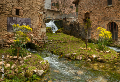 Rasiglia  Italy. The town of springs