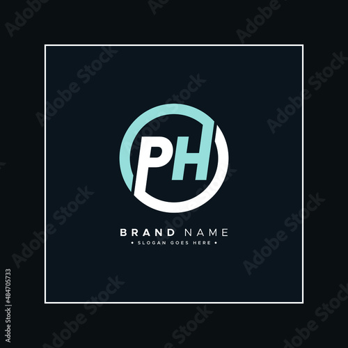 Initial Letter PH Logo - Minimal Business Logo