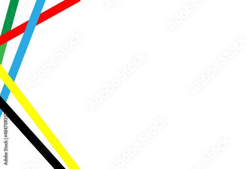 Colored lines on a white background.